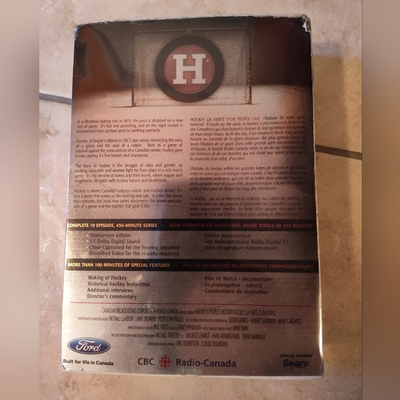 Hockey: A people's history 6 DVD collector's set CBC Radio Canada - Picture 2 of 4
